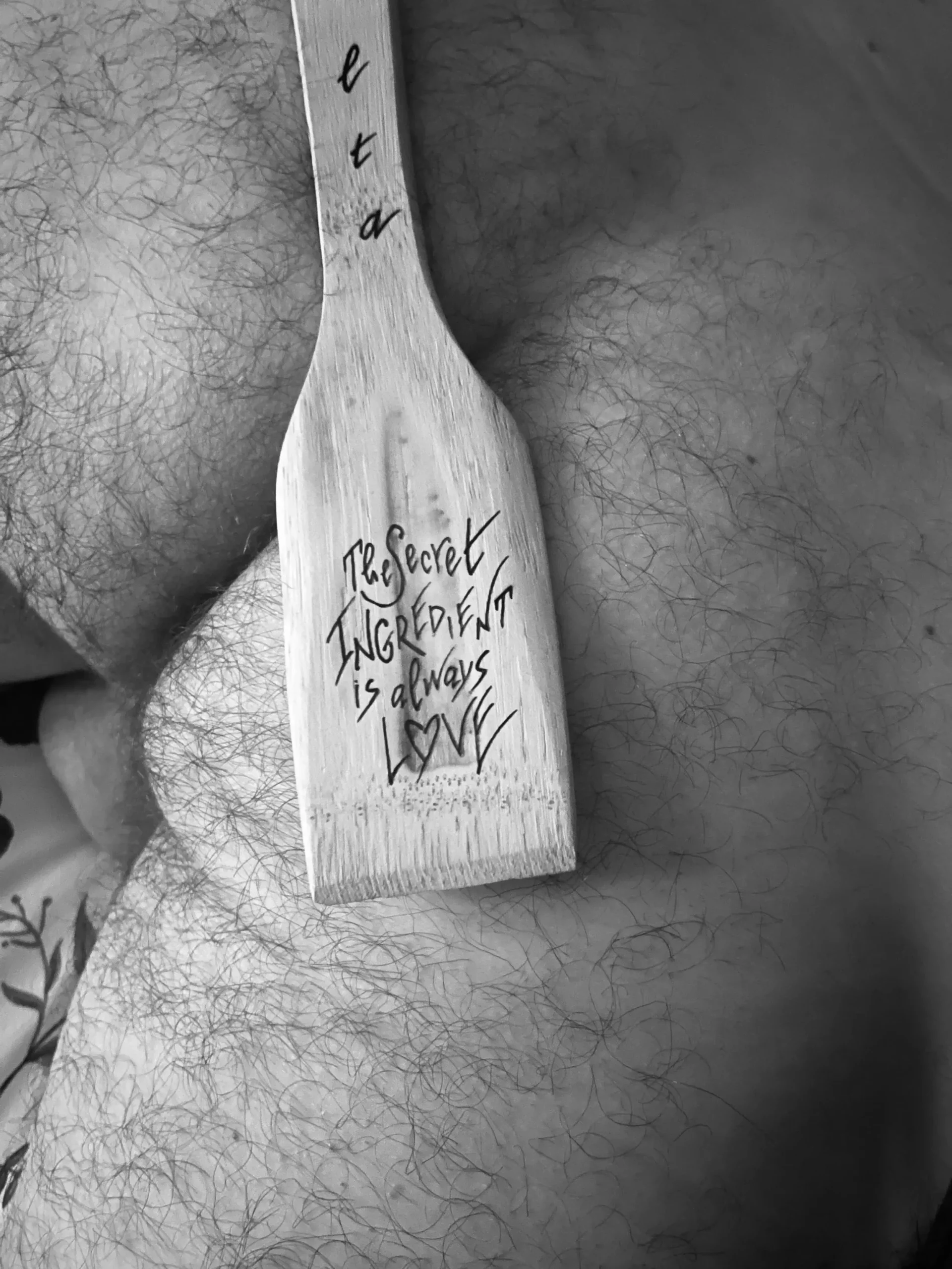 The secret ingredient is love spanking tool